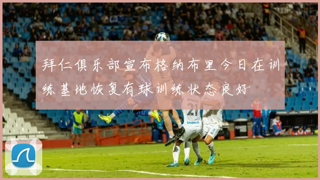 拜仁俱乐部宣布格纳布里今日在训练基地恢复有球训练状态良好